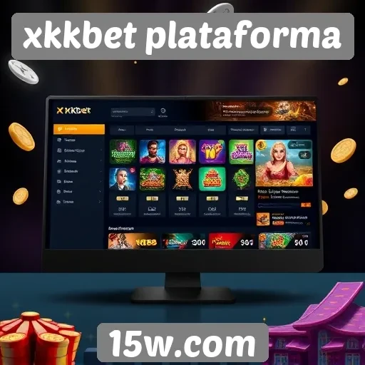 Interface de usuário da xkkbet plataforma em destaque